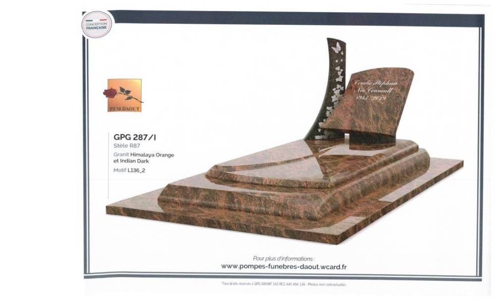 Stèle GPG 287I