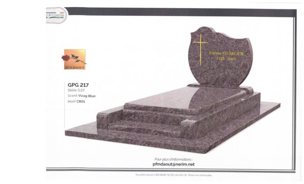 Stèle GPG 217